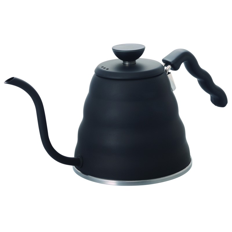 hario v60 drip kettle "buono" matte black - elegant design