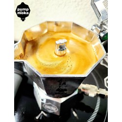 pump my moka - bialetti 3 cups - enhancing moka pots