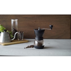 hario skerton new manual coffee grinder - updated design