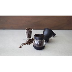 hario skerton new manual coffee grinder - updated design
