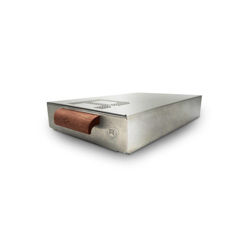 rocket knock box drawer - convenient coffee grounds disposal