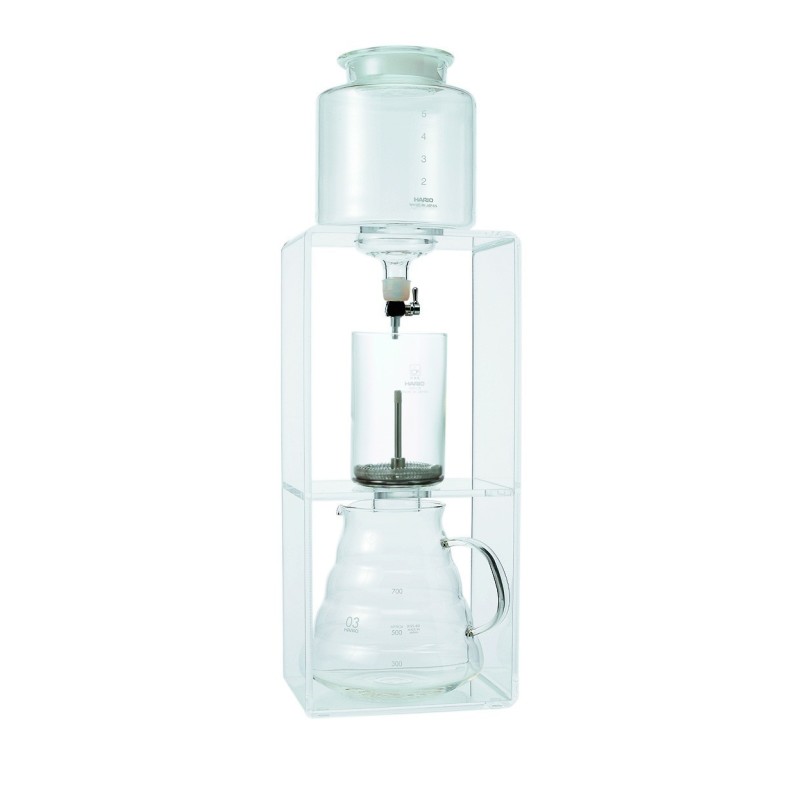 hario water dripper "clear" - elegant & functional
