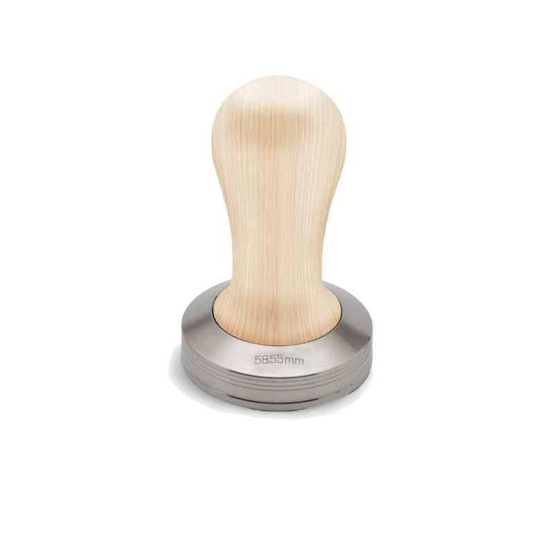 lelit tamper maple - elegant & functional