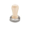 lelit tamper maple - elegant & functional