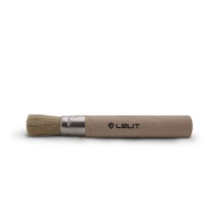 lelit knock box with cloth and brush - complete set