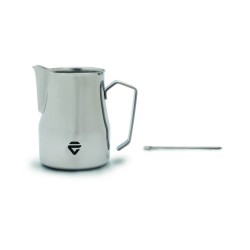 lelit milk jug 50cl and latte art pen - stylish set