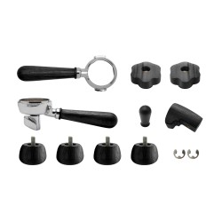lelit bianca pl162t black walnut wood upgrade kit