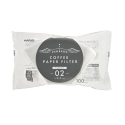 Hario Filtri Carta Bianchi Per Dripper Pegasus 02w 100 Pz