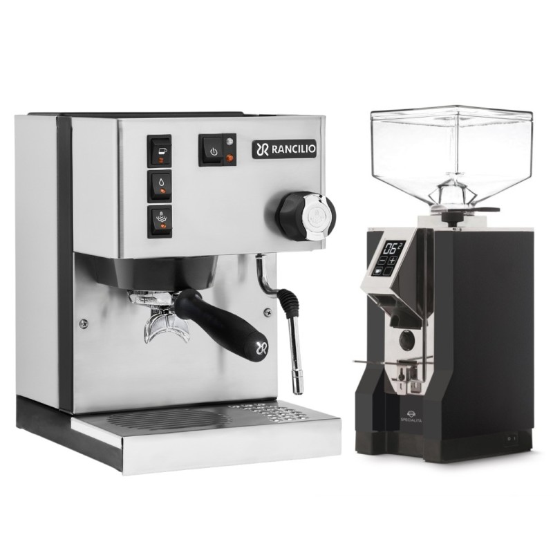 Rancilio Silvia V6 + Eureka Mignon Specialità Bundle