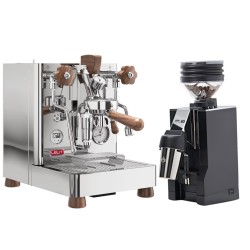 Lelit Bianca + Eureka Mignon Zero 65 Bundle | Dual Boiler