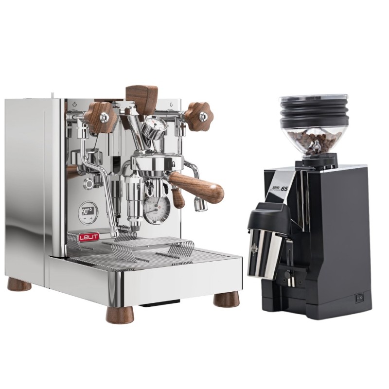 Lelit Bianca + Eureka Mignon Zero 65 Bundle | Dual Boiler