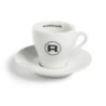 rocket hashtag espresso cups white - set of 6