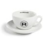 rocket hashtag cappuccino cups white - set of 6