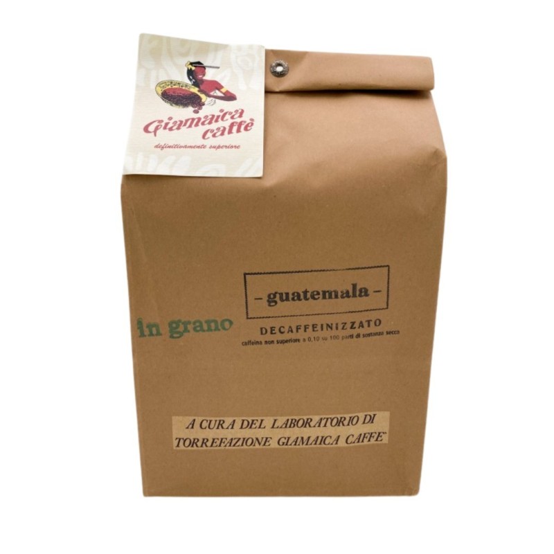 giamaica caffè decaffeinated beans 0.5 kg - smooth