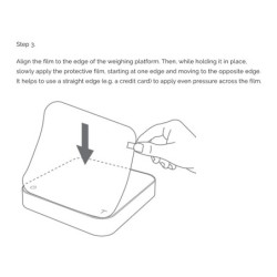acaia pearl protective film - for scale protection