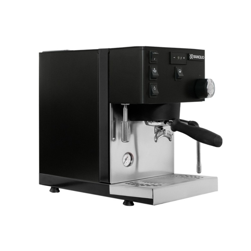 rancilio silvia pro x black espresso machine