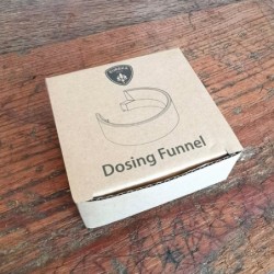 eureka mignon dosing funnel chrome - sleek design