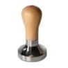 eureka adjustable tamper oak 58.3mm - elegant finish