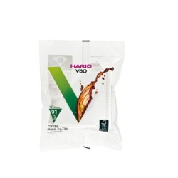 hario white paper filters for dripper 01 - 100 pcs