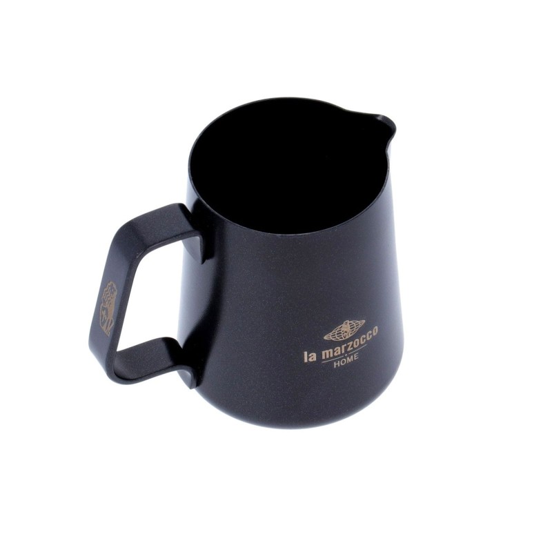 la marzocco milk jug black 30cl - elegant design