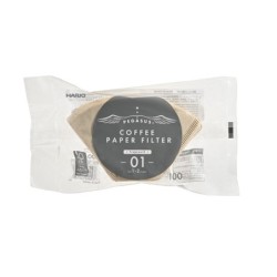 hario white paper filters for pegasus dripper 01m - 100 pcs