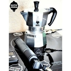 pump my moka - bialetti 3 cups - enhancing moka pots