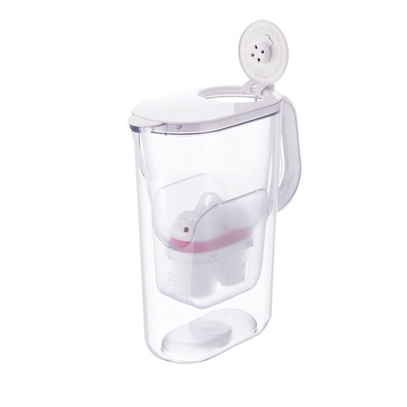 bwt aqualizer 2.6l pitcher white - water filtration