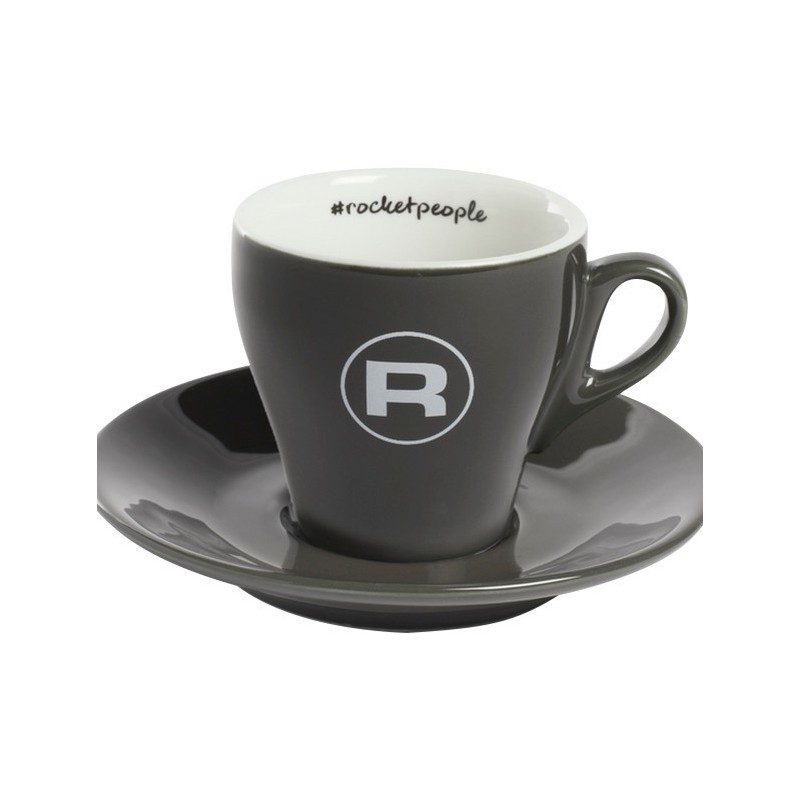 Rocket Espresso Hashtag Grey Cups – Set of 6 | ECS