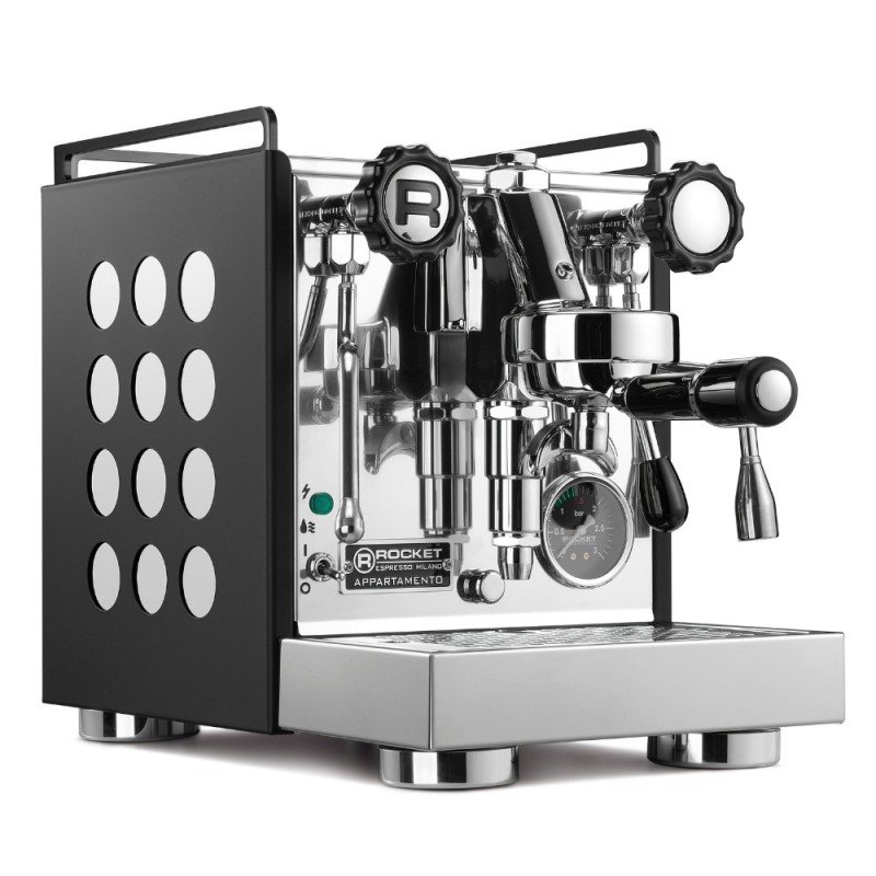rocket appartamento serie nera espresso machine