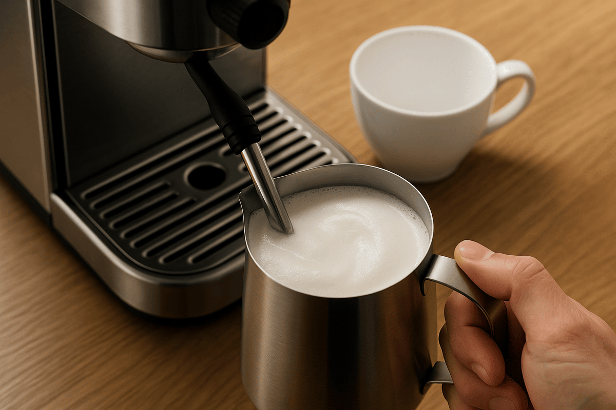 Milk Steaming Mastery: Creating Café-Quality Microfoam at Home
